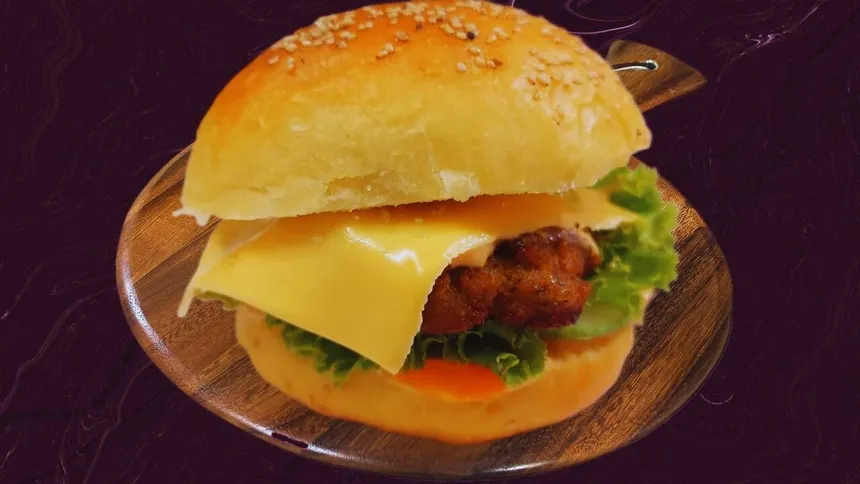 Mutton Cheese Burger